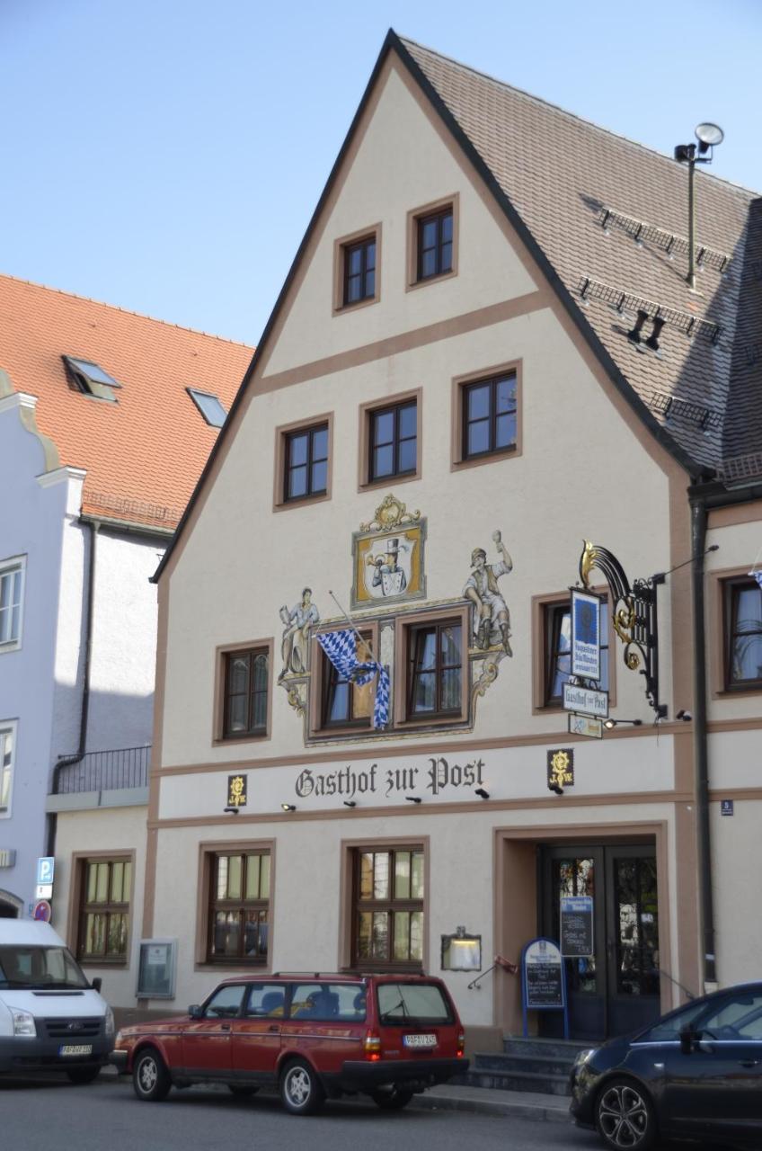 Gasthof Zur Post Wolnzach Exterior foto